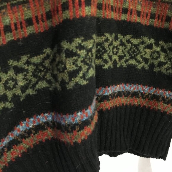 Vintage Rainbow Bridge Wool Sweater Knitted Women LRG Hong Kong 46" Chest - Picture 5 of 6